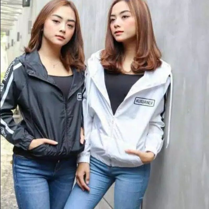 KUXUX JACKET || ANDO JACKET II JAKET PARASIT WANITA #KJ