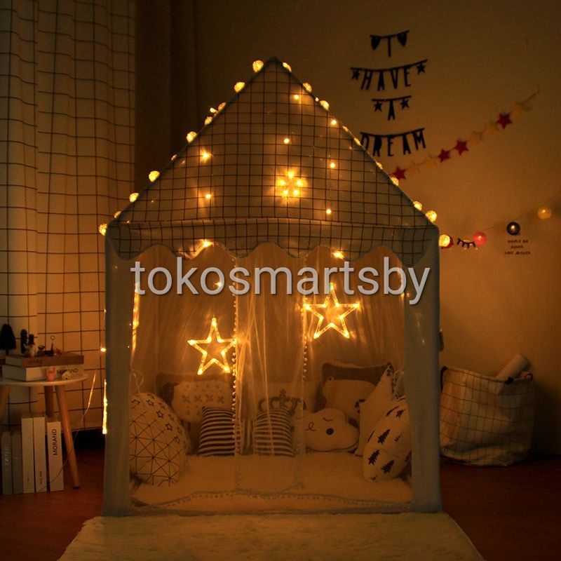 Lampu Natal Tirai Bintang Besar LED Tumblr Light / Led Star Curtain Light