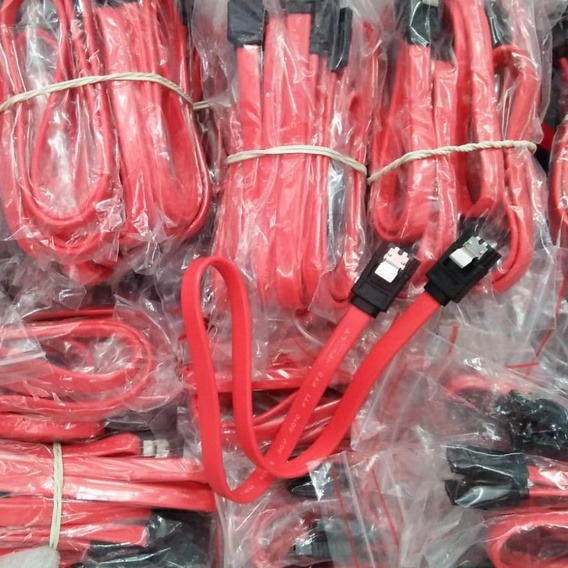 KABEL SATA JEPIT MERAH