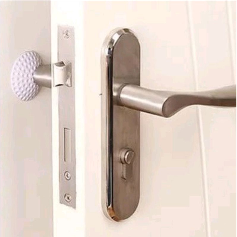 Karet Penahan Pintu Pengaman Benturan Handle Pintu Door Stopper Penahan Benturan Pintu Import Best Seller