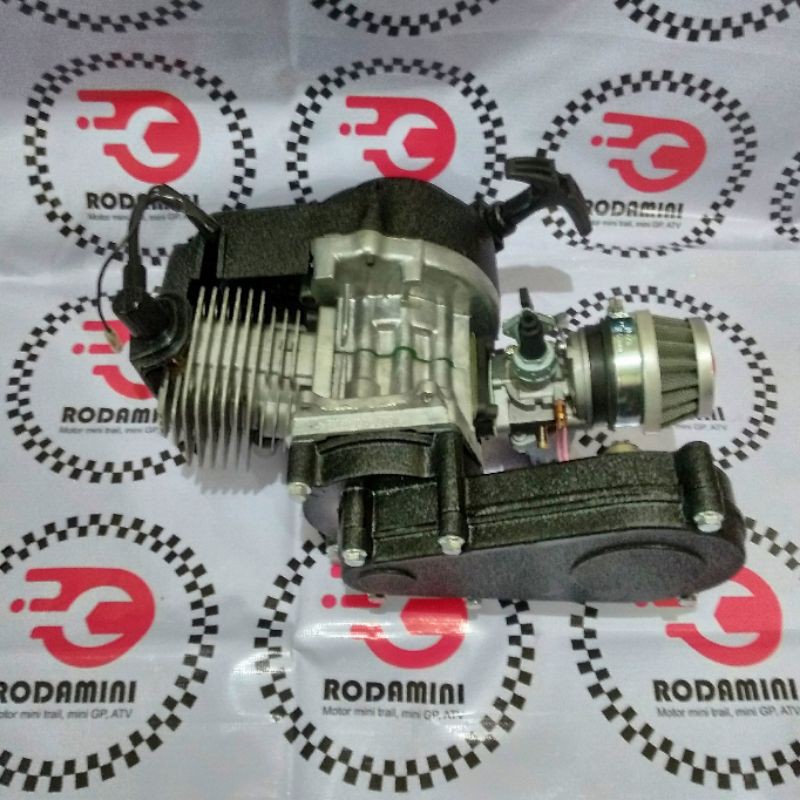 Mesin Motor Mini Trail 50cc 2tak ZK