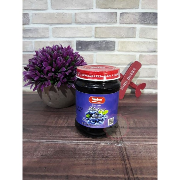 Welco Selai Blueberry 250gr