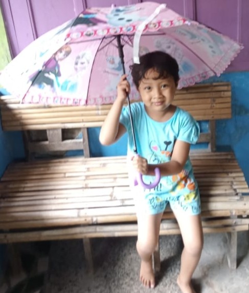 Payung Pvc Anak Karakter Full Print Renda Printing