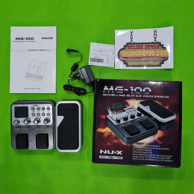 Nux Mg100 Mg-100 Mg 100 Efek Gitar Multi