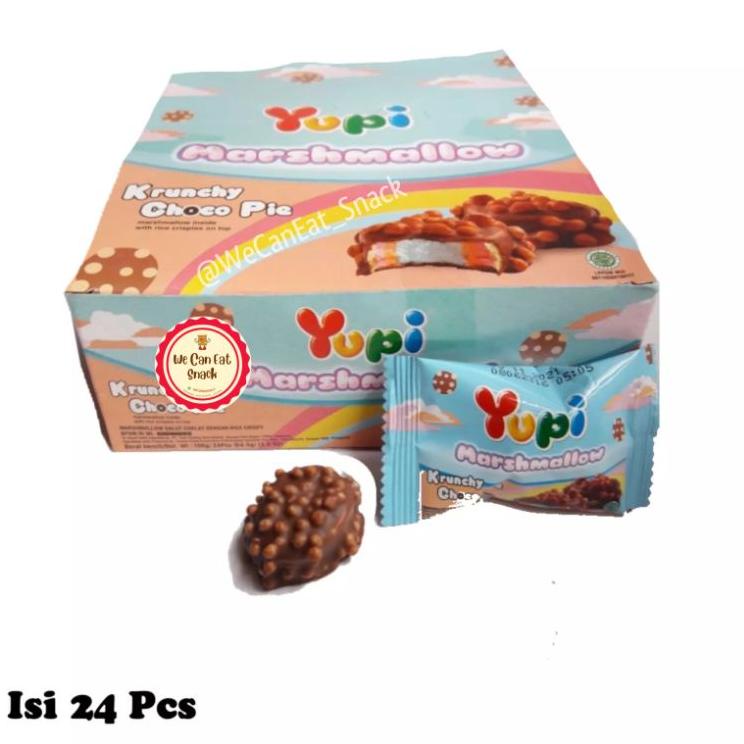 

Yupi Marshmallow Krunchy Choco Pie (isi 24) ♛➬ ☈