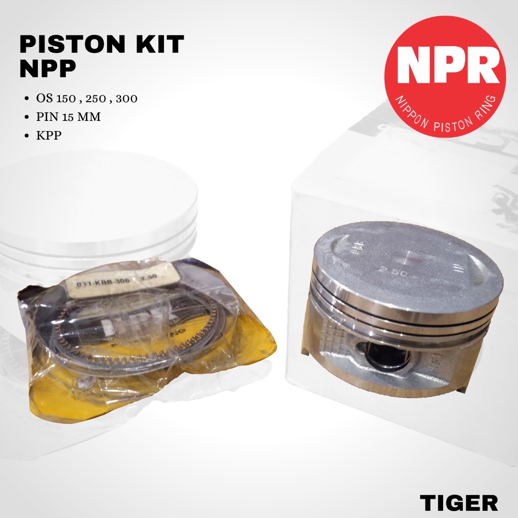 Seher Piston KIT tiger Npp OS 150 250 300