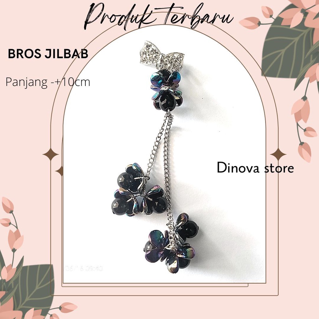 BROS JILABAB FLOWER SPACER