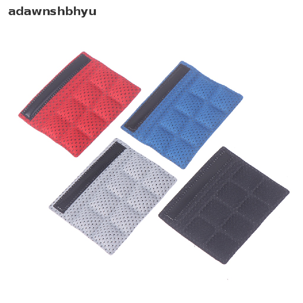 Adawnshbhyu Helm Chin Pads Busa Pads Set Chin Strap Nylon Padding Untuk Sepeda Bersepeda Motor