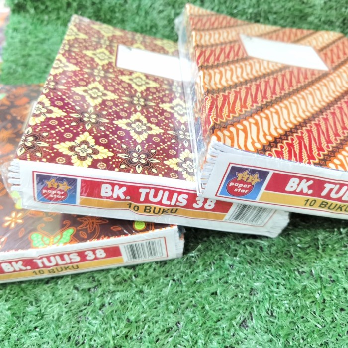 

Terlaku buku tulis batik 38 sriti