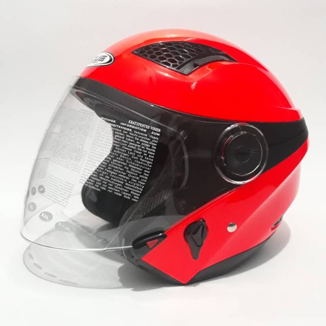 Helm zeus 610 Orangefluo