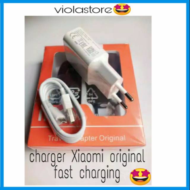 CHARGER XIAOMI ORIGINAL FASTCHARGING