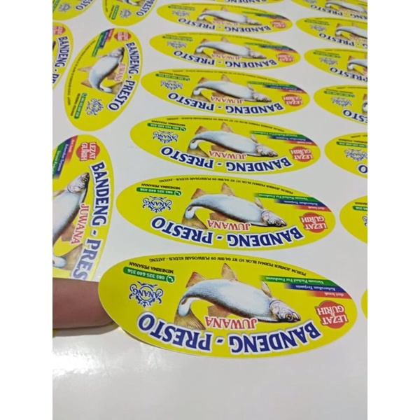 

STICKER CUTTING CUSTEM MURAH POLA OVAL