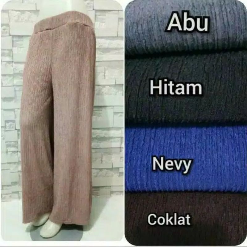 celana wanita kulot babat jumbo