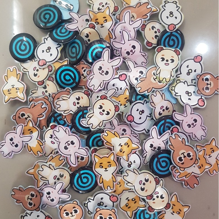 DAY6 Mascot PIN BUTTON SET BROS kpop