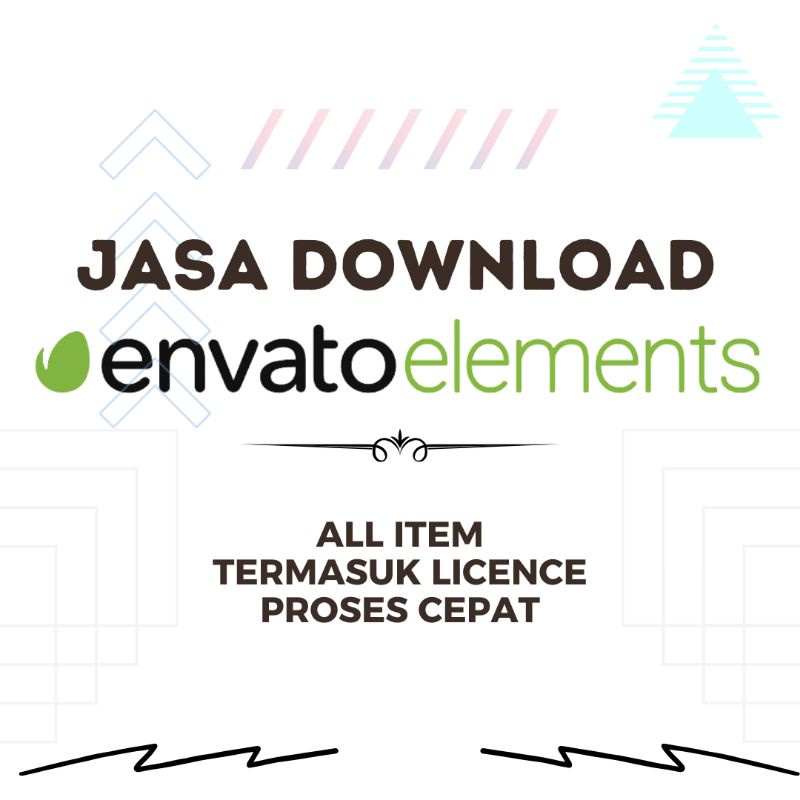 Jasa Download Envato Element - Licence - All Item