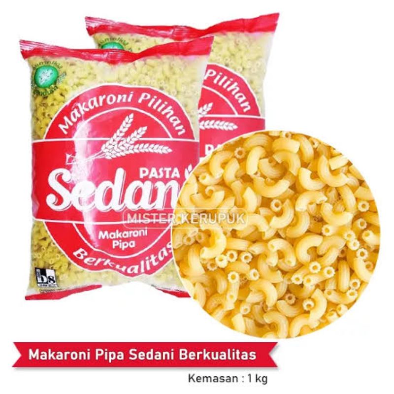 

PIPA Makaroni Mentah SEDANI 1 Kg