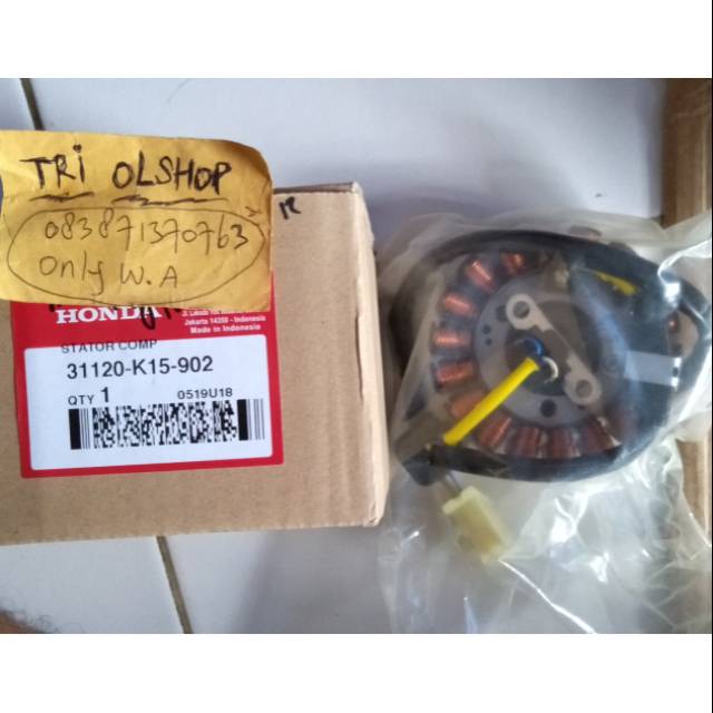 ori spul honda cb150r old lama cb 150r cb150 r 150 spull asli spol spoll stator assy sepul sepull