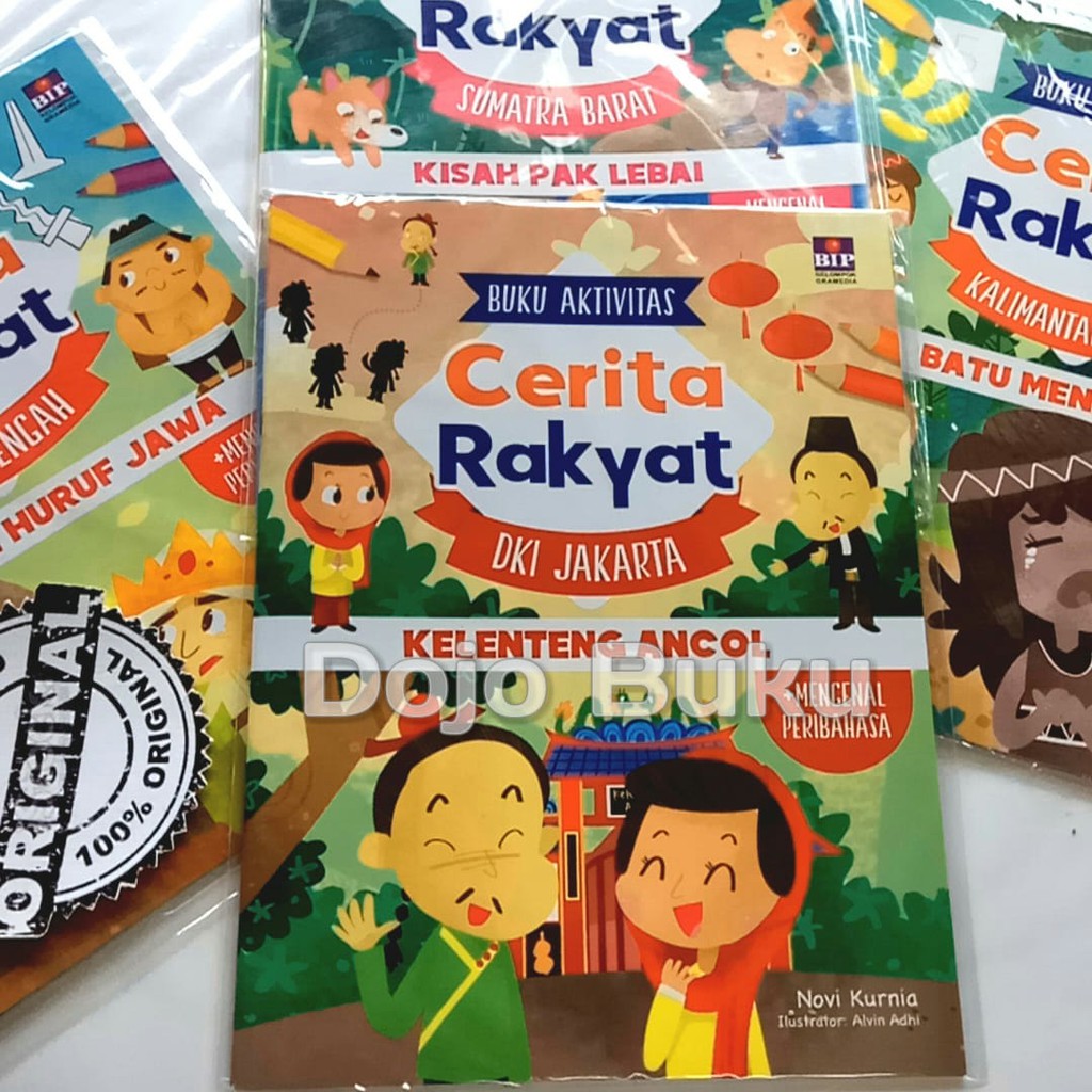 Seri Buku Aktivitas Cerita Rakyat by Novi Kurn