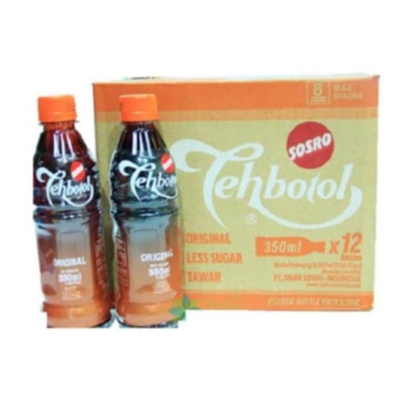 

Sosro teh botol original / tawar 350ml