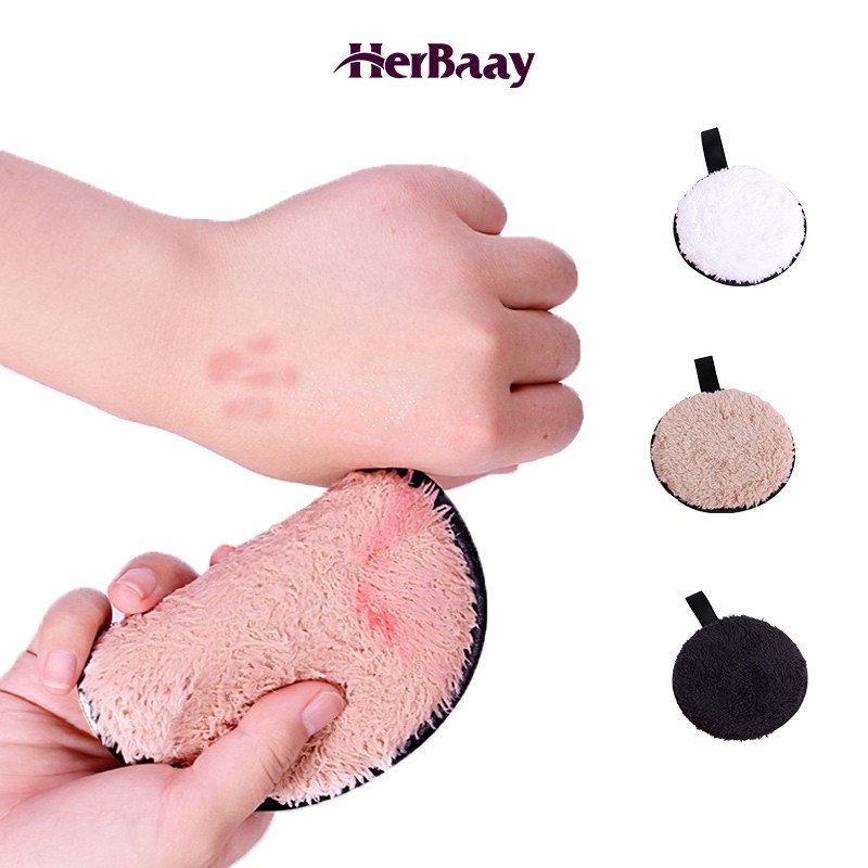 

Herbaay Kapas Penghapus Makeup Remover Pad Reuseable Make Up Sponge
