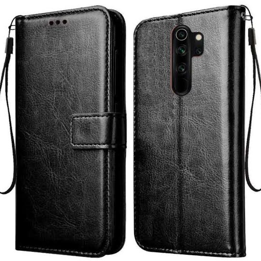 PREMIUM FLIP DOMPET LEATHER CASE FLIP COVER FOR REDMI 9