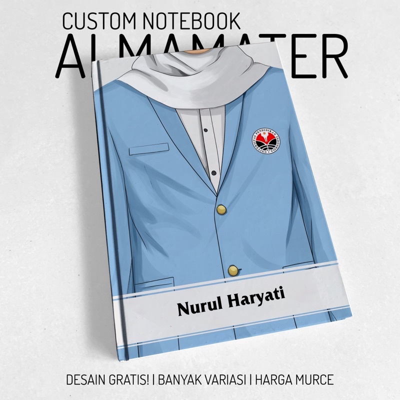 BUKU CUSTOM KAMPUS ALMAMATER UI UPI UGM IPB ITB UNPAD DAN LAINNYA KEREN