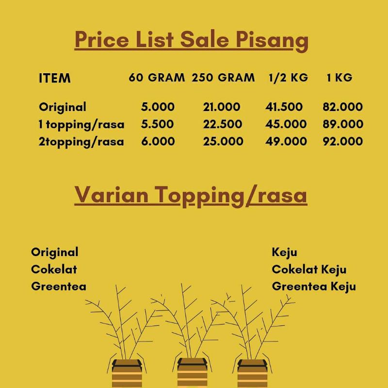 

sale pisang