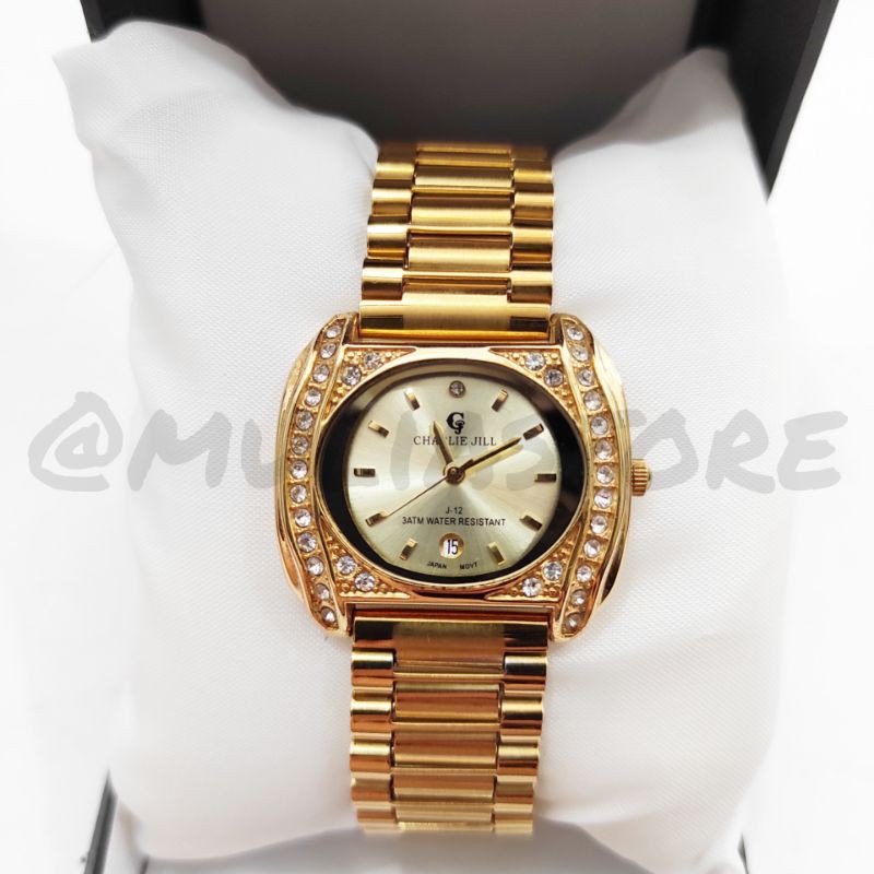 Jam Tangan Wanita Charlie Jill Original J12 0838 M Analog