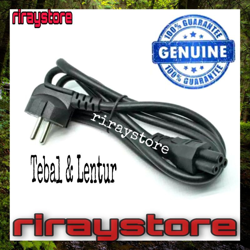 Kabel Power Adaptor /Cable charger Laptop, Notebook 3 Lubang
