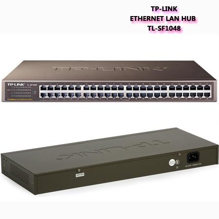 TPLINK TL-SF1048 Switch 48 Port 10/100Mbps TP-LINK TL-SF1048: 48-Port 10/100Mbps Rackmount Switch SF 1048 SF1048