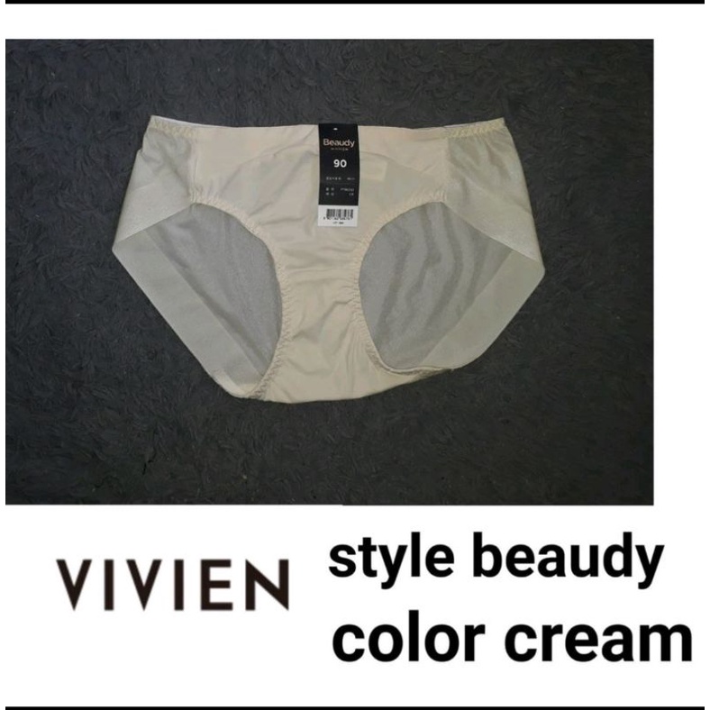 Panty beaudy by vivien color cream
