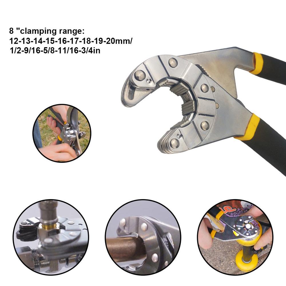 Bisa COD Kunci Pas Multifungsi 8 in 1 Adjustable Hexagonal Wrench - Mnycxen UW81