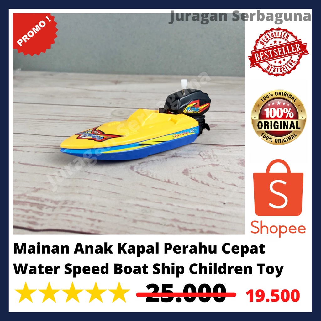 Mainan Anak Kapal Perahu Cepat Water Speed Boat Ship Children Toy