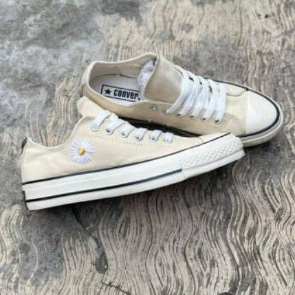 Sepatu Converse Allstar 70s Low Peaceminusone Cream Import Termurah