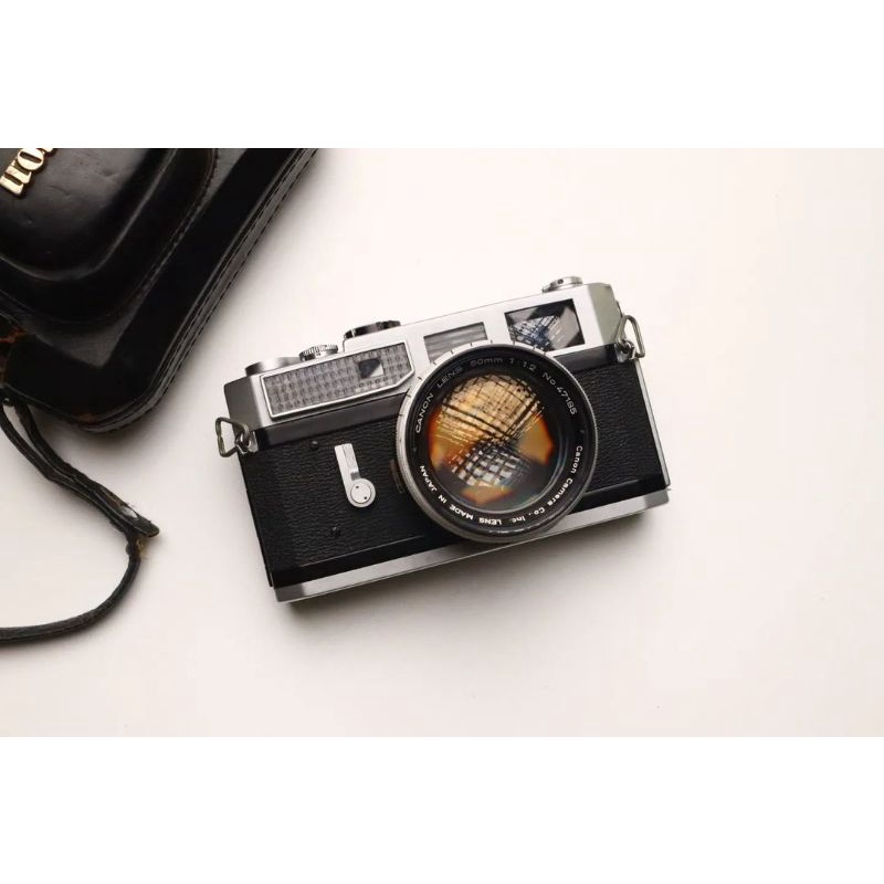 Kamera Analog Rangefinder Canon Model-7 kit 50mm f1.2 LTM Excellent 