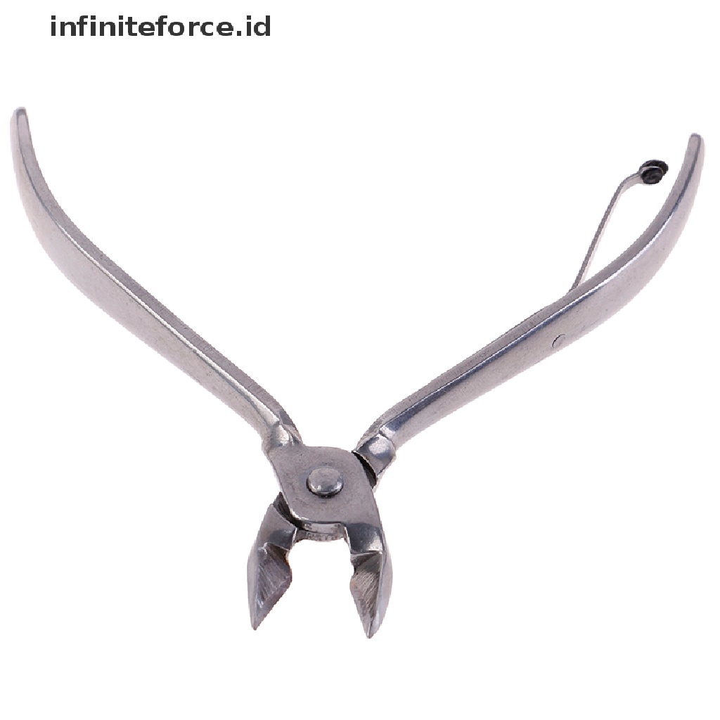 Infiniteforce.id Gunting Kuku / Kutikula Bahan Stainless Steel Untuk Manicure / Pedicure