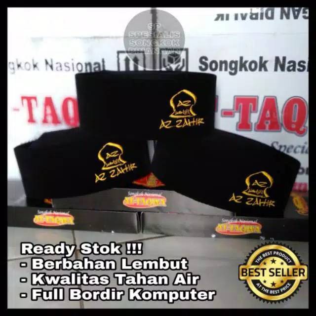 Promo Songkok Peci Kupya Nasional Motif Logo Az Zahir Az-Zahir