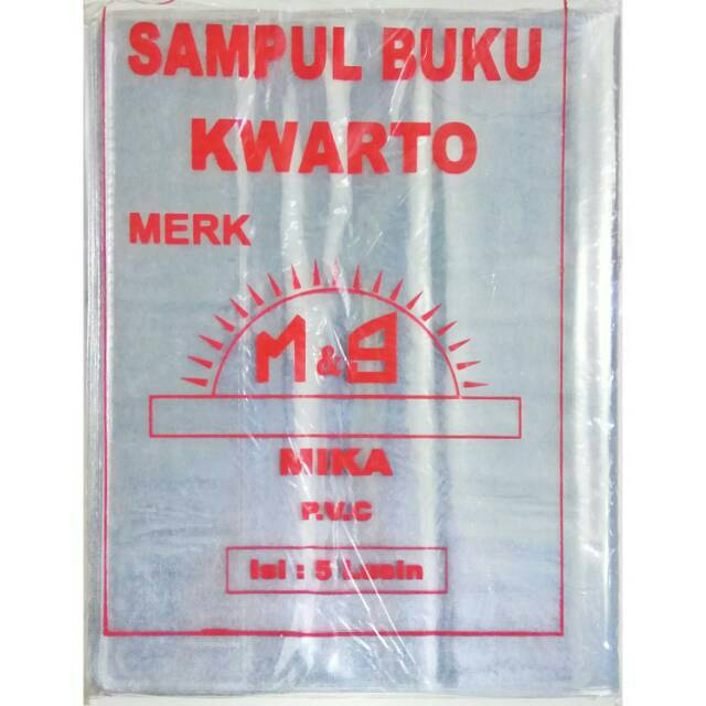 

Sampul Plastik Buku Kwarto Mika Bening (1 pack = 5 lusin)