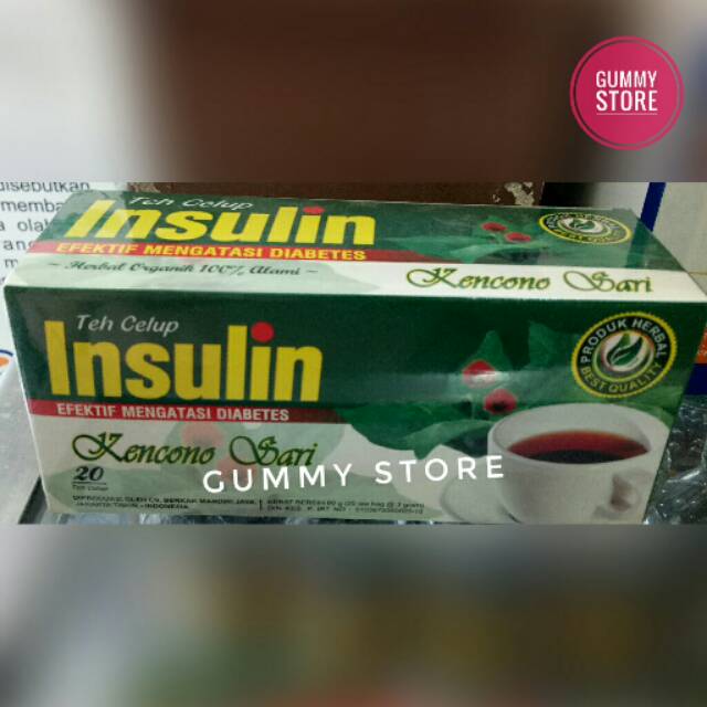 

Teh Daun Insulin Celup