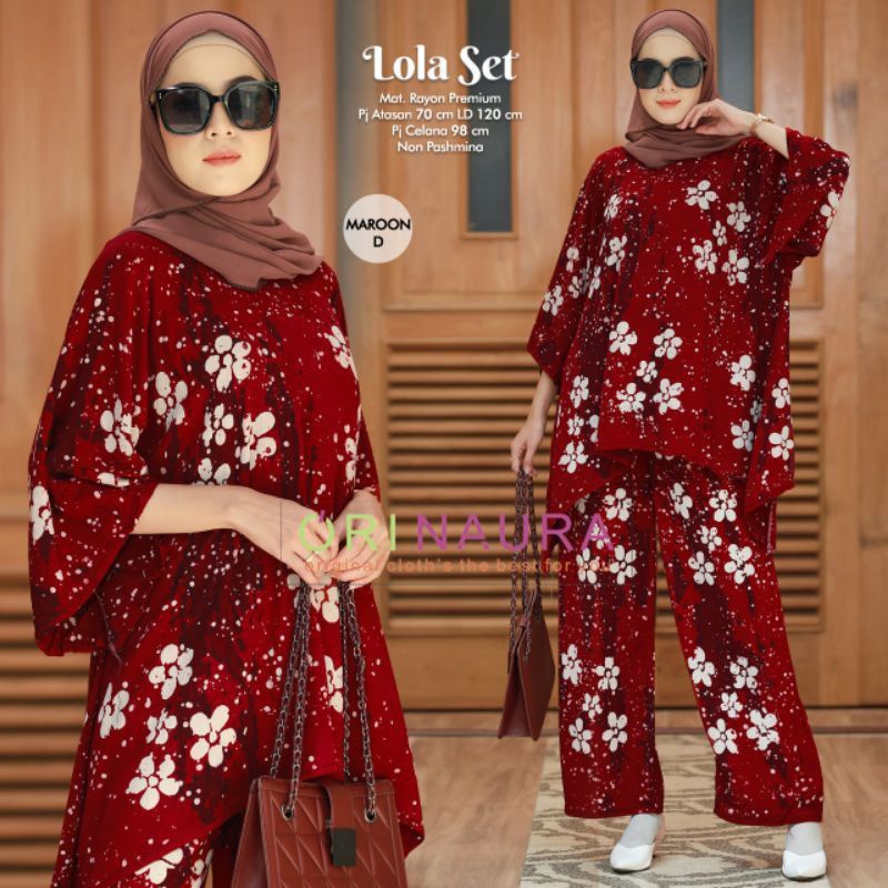 Oneset Kamelia Daun Rayon Diamond -  WAKA WAKA JUMBO MOTIF TERBARU  BAHAN RAYON SANTUNG SUPER BISA BUSUI RESLETING DEPAN