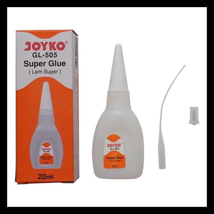 

Super Glue / Lem Super / Lem Cair Joyko Gl-505 / 20Ml Terbaik