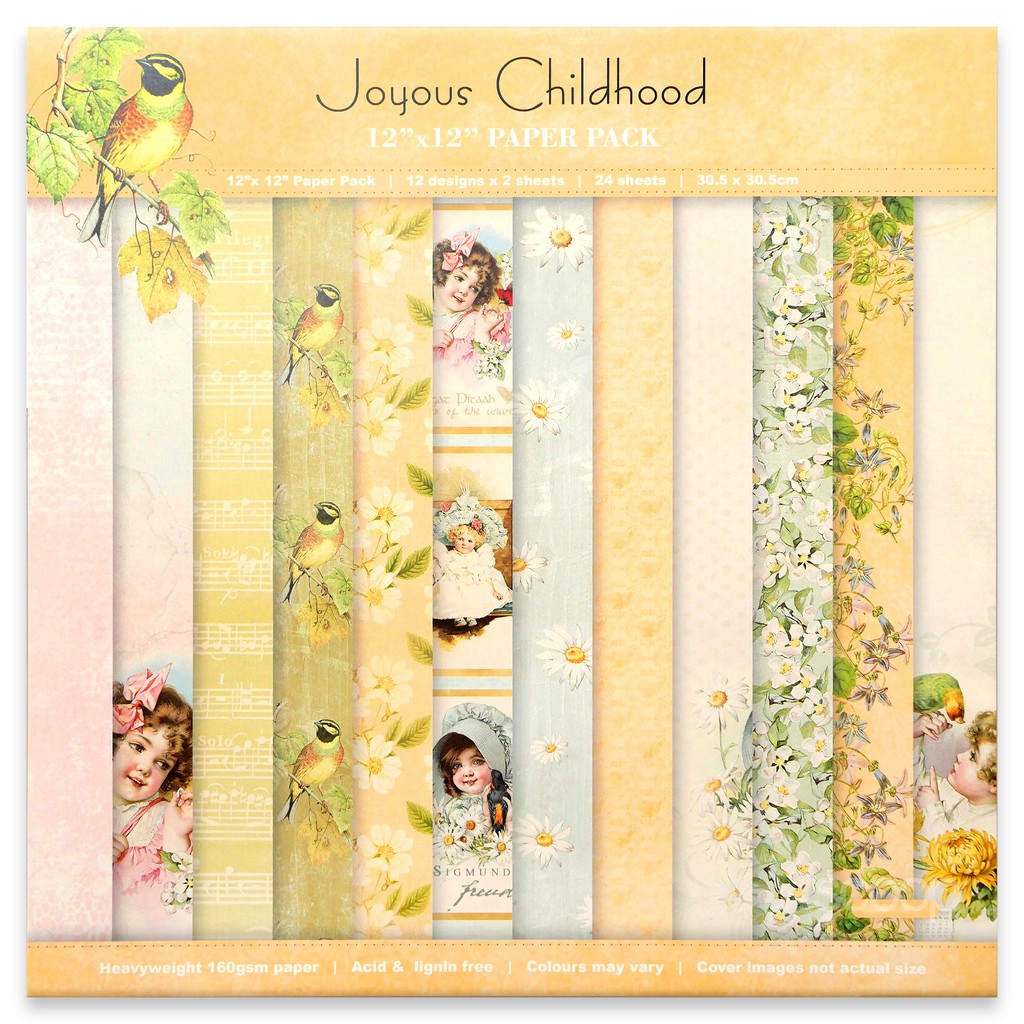 

Scoop SCRAPBOOK PAPER 30.5x30.5cm Flower & Child 63090401