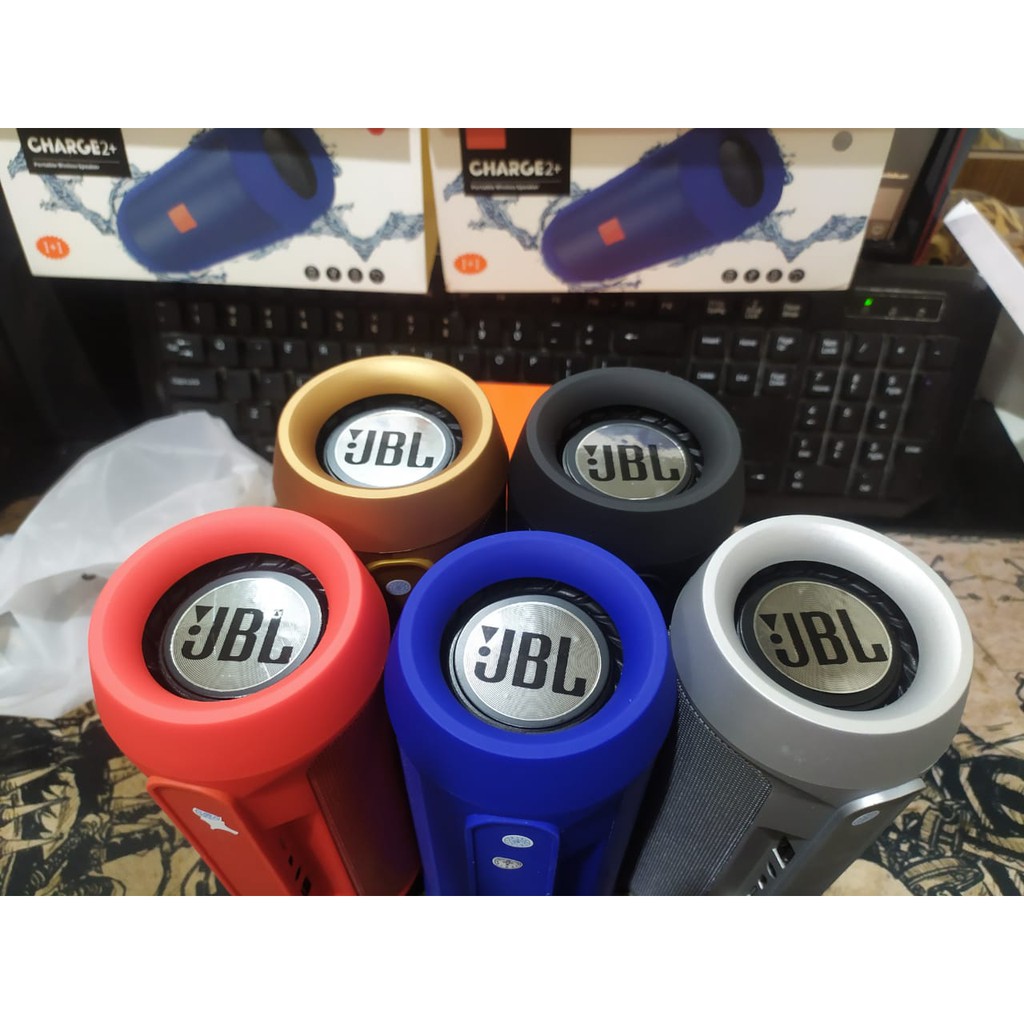 Speaker Bluetooth JBL Charge 2+ Wireless Portable Charge2 Subwofer Super Bass