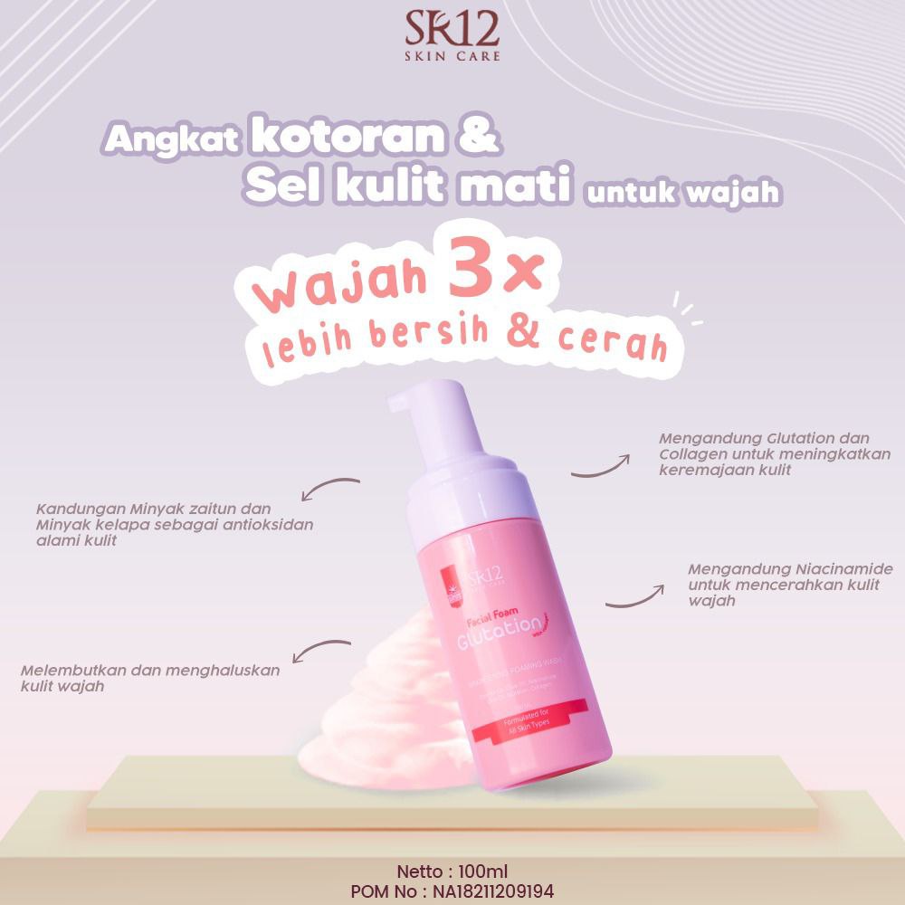 Facial Foam Collagen Pembersih Muka Facialfoam Busa Pembersih Wajah Sabun Wajah Glowing  Sabun Busa Facial Wash Busa