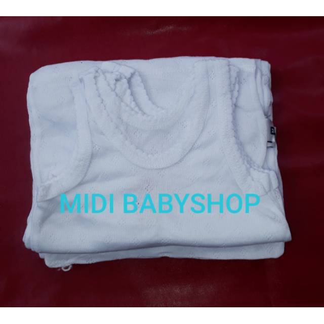 Singlet Bayi / Kaos dalam bayi polos ukuran M