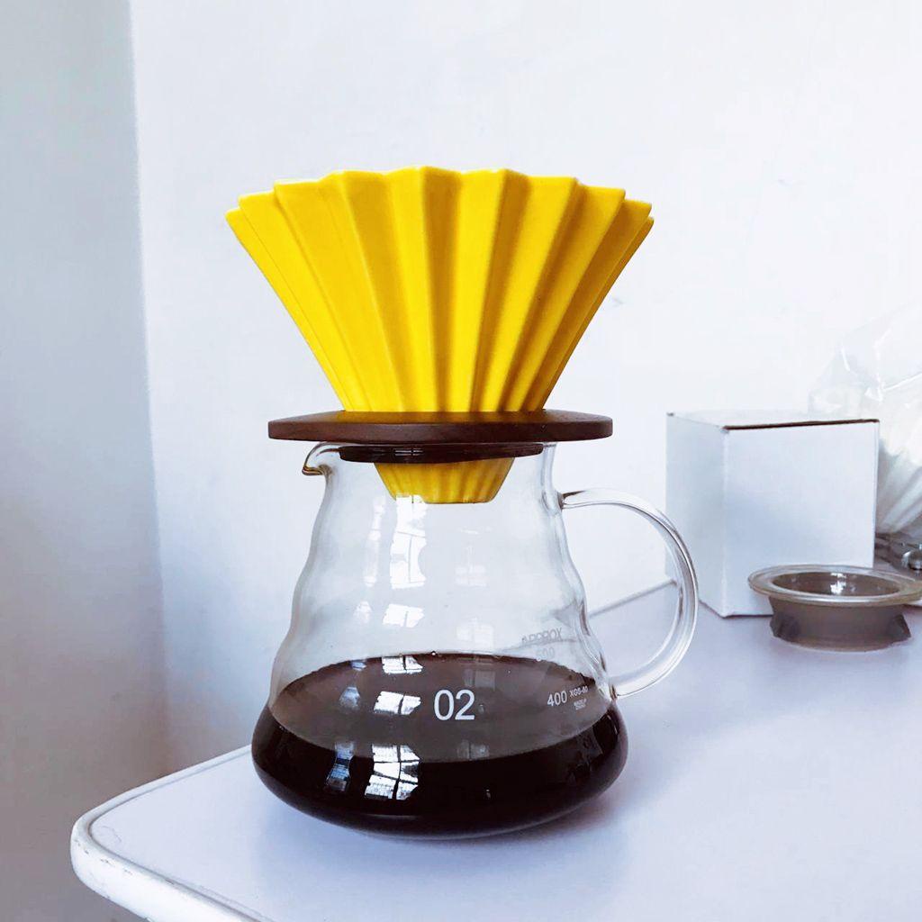 【 ELEGANT 】 Coffee Dripper 1pcs Alat Kopi Aksesoris Kopi Bentuk Kerucut Filter Paper Holder