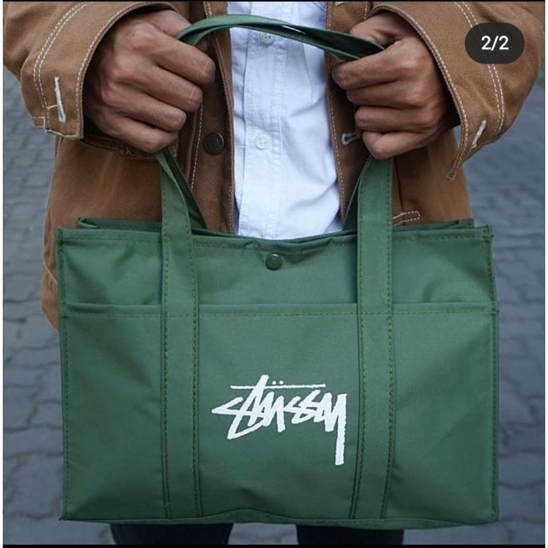 STUSSY TOTE BAG ORIGINAL