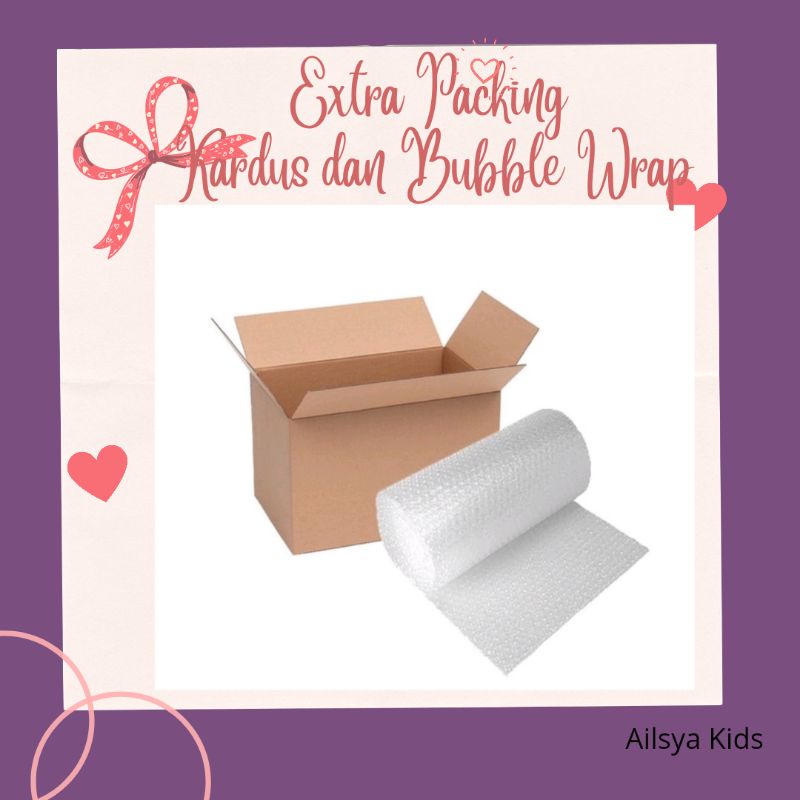 

Extra Packing Tambahan Kardus Buble Wrap