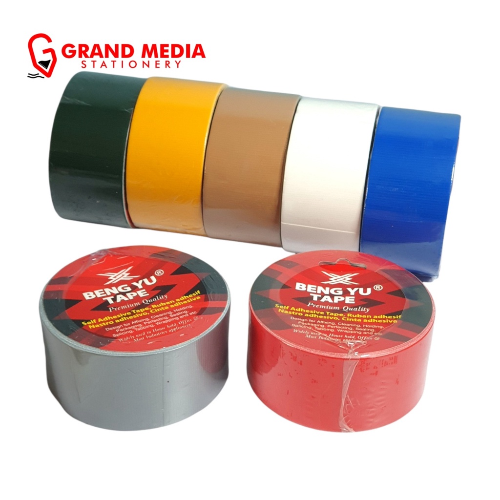 

[GRAND MEDIA] LAKBAN CLOTH TAPE WARNA BENG YU 2 INCH