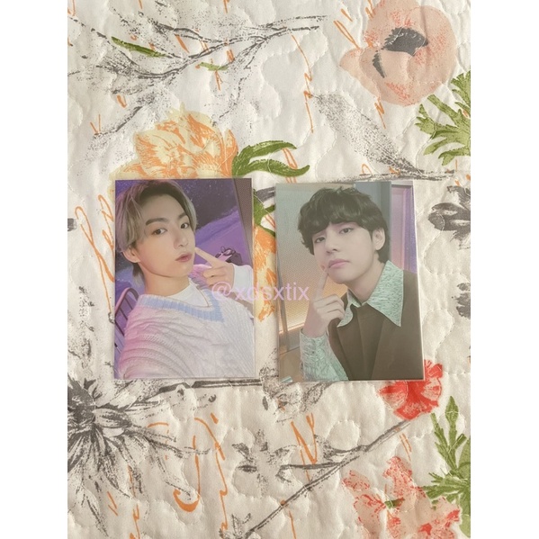 Photocard Pajama Sowoozoo BTS Jungkook Taehyung